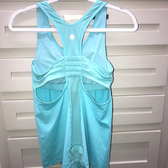 Lululemon Tone It Tank Angel Blue 6 - Picture 6 of 8